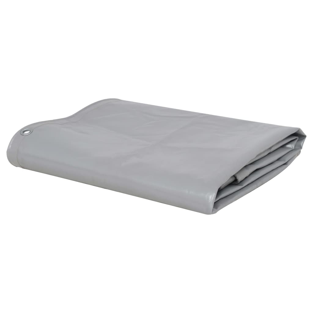 Prelata 650 g/m² 2 x 3 m gri 43808
